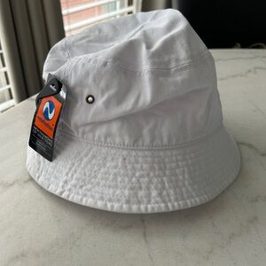 Newhattan Kids White Bucket Hat